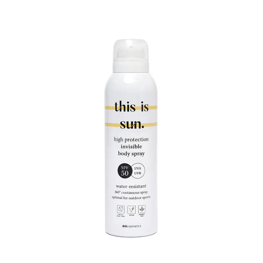 INVISIBLE Body Spray SPF50 'this is sun.